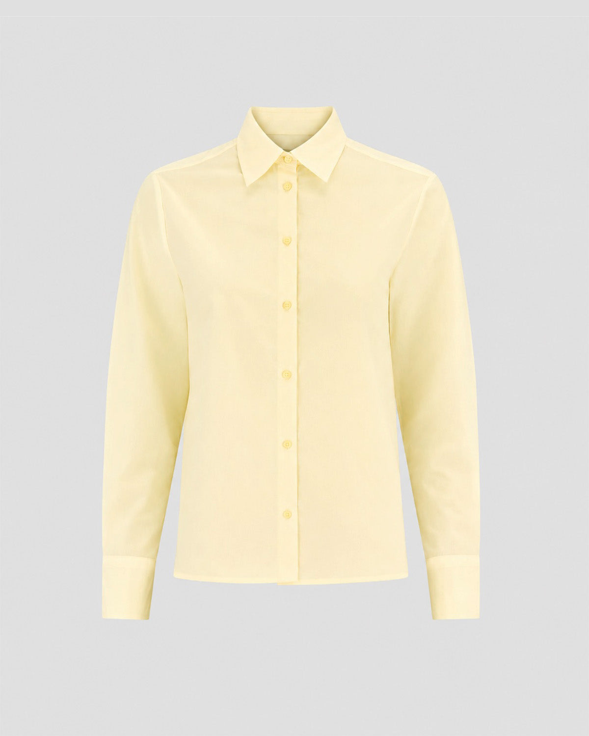 Tidløs Skjorte - pastel gul