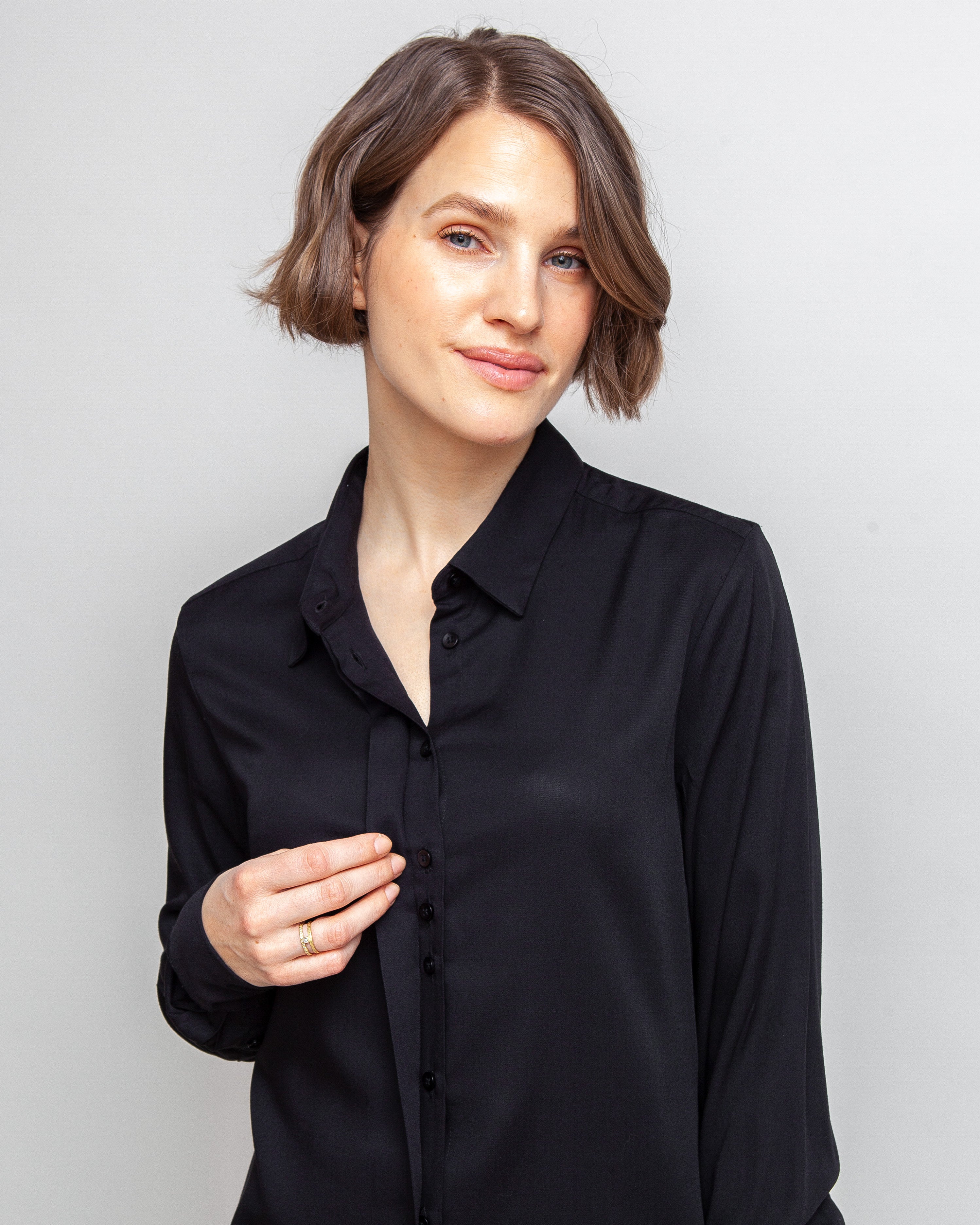 Klassisk Skjorte - sort