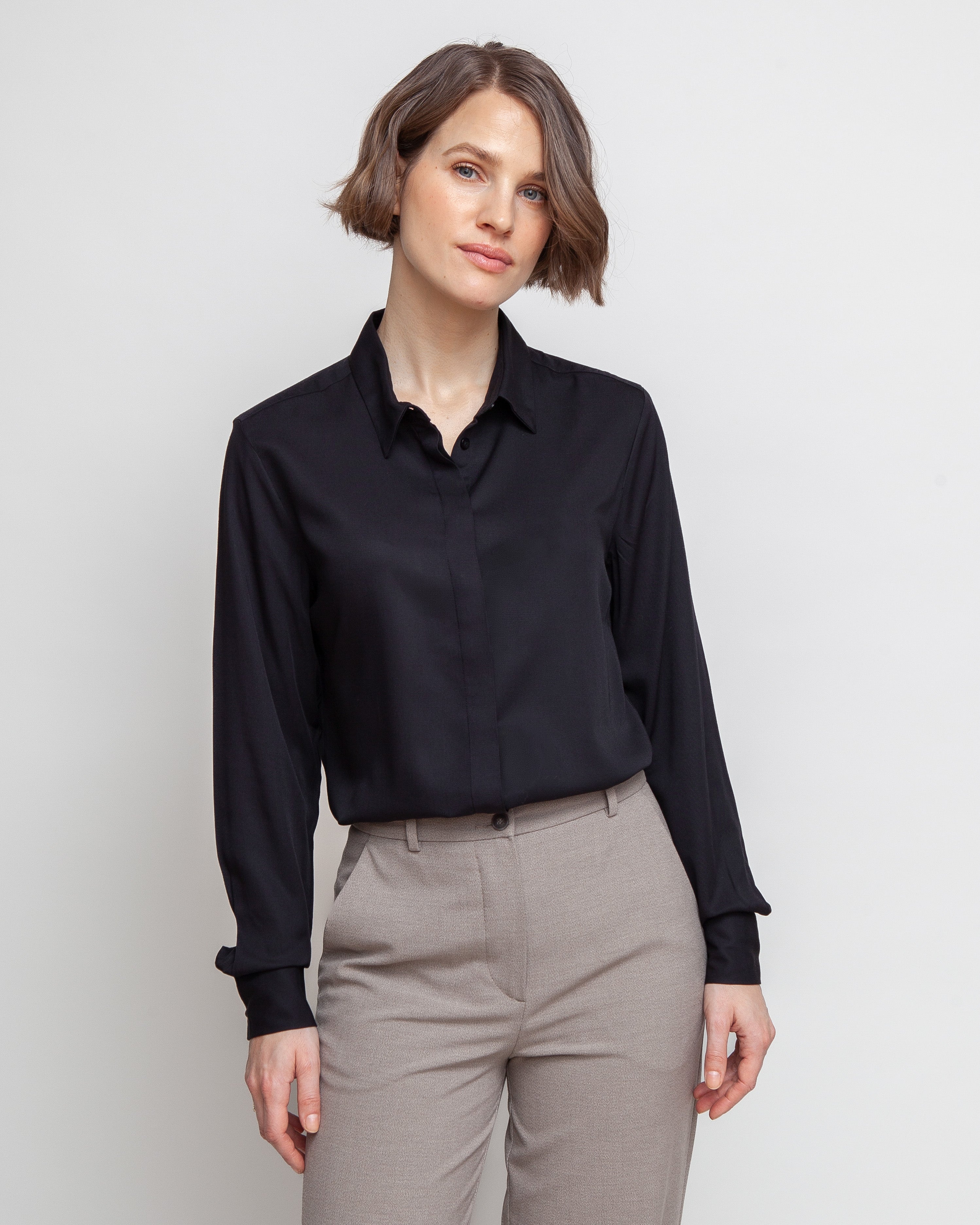 Klassisk Skjorte - sort