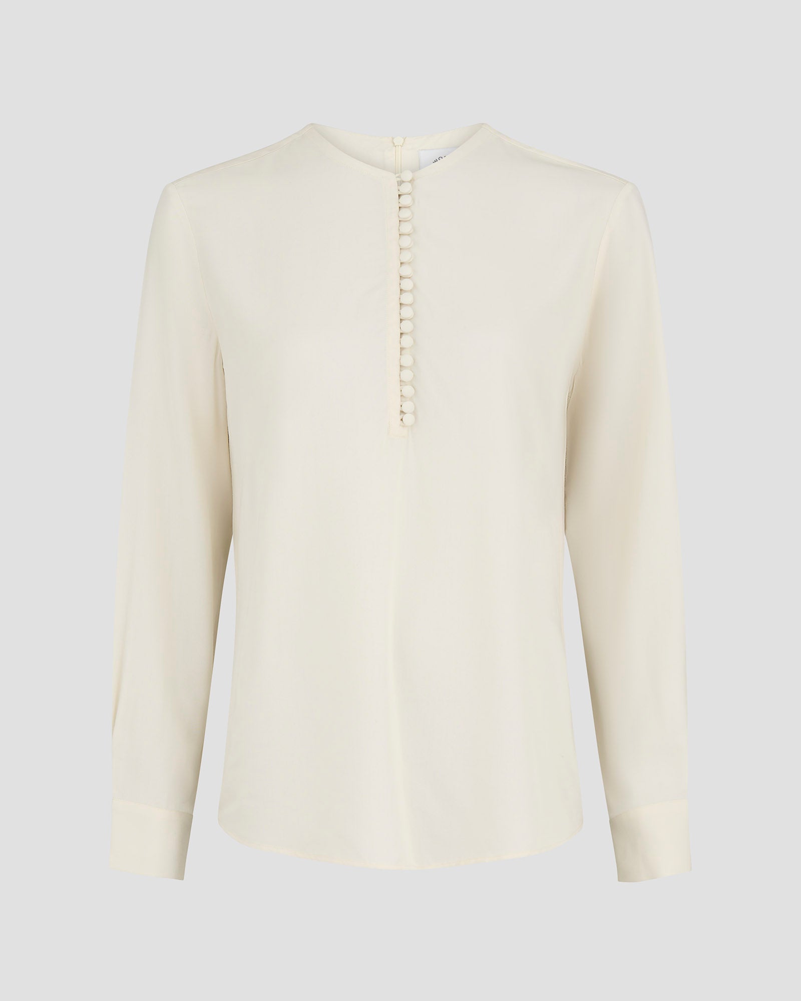 Skjortebluse til damer i ivovy lavet af kvaliteten 100% Viskose (LENZING™ ECOVERO™), ansvarligt produceret design fra A Working Theory